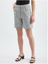 Orsay Světle šedé dámské kostkované kraťasy ORSAY