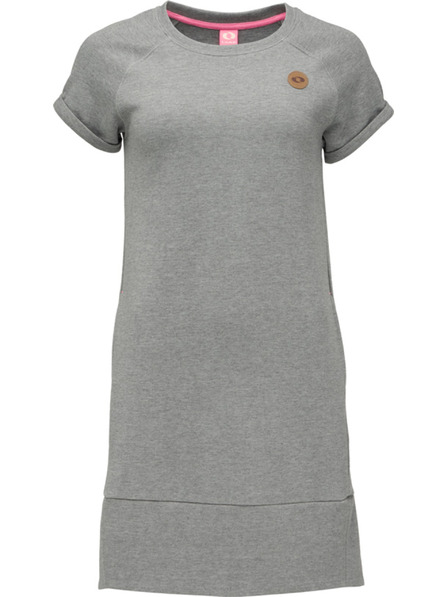 Loap Šedé dámské šaty LOAP ECZANA