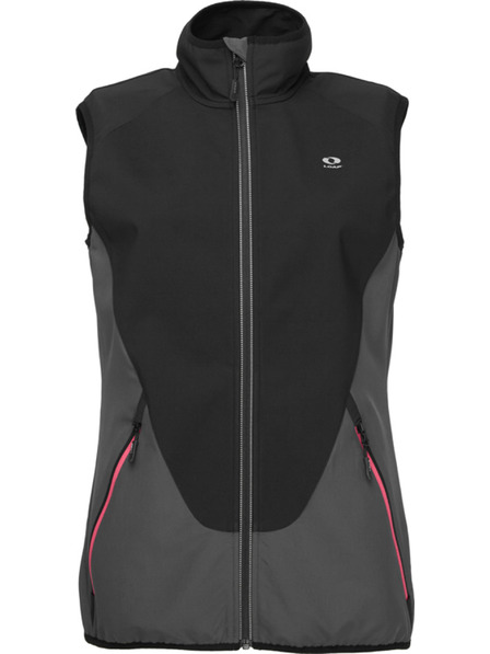 Loap Černo-šedá dámská vesta LOAP URLANDA