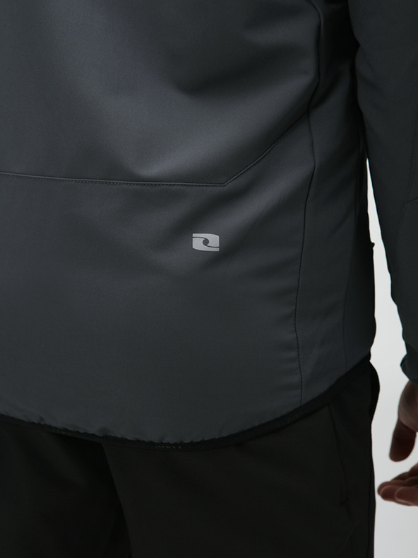 Loap Tmavě šedá pánská sportovní bunda LOAP Urelon