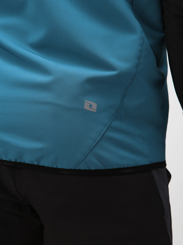 Loap Modro-šedá pánská vesta LOAP Urkel