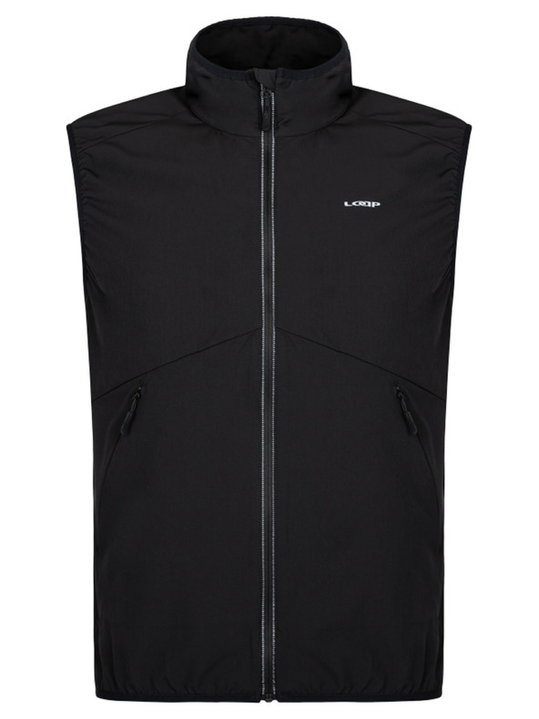 Loap Černá pánská vesta LOAP Urylon