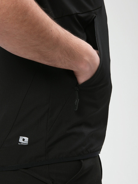 Loap Černá pánská vesta LOAP Urylon