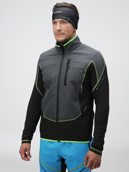 Loap Šedo-černá pánská bunda LOAP UXNAR