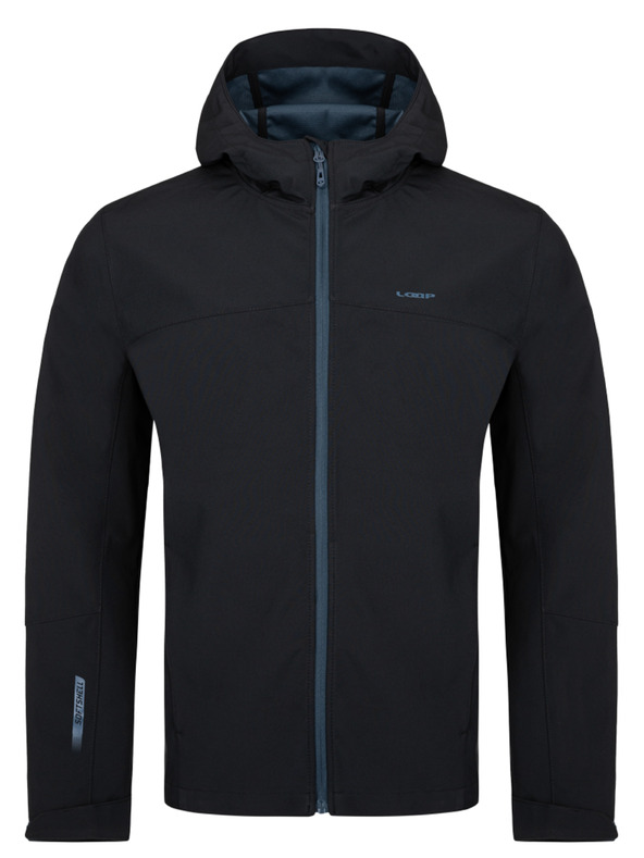 Loap Černá pánská softshellová bunda LOAP LADOR