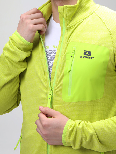 Loap Světle zelená pánská mikina LOAP MOTOL