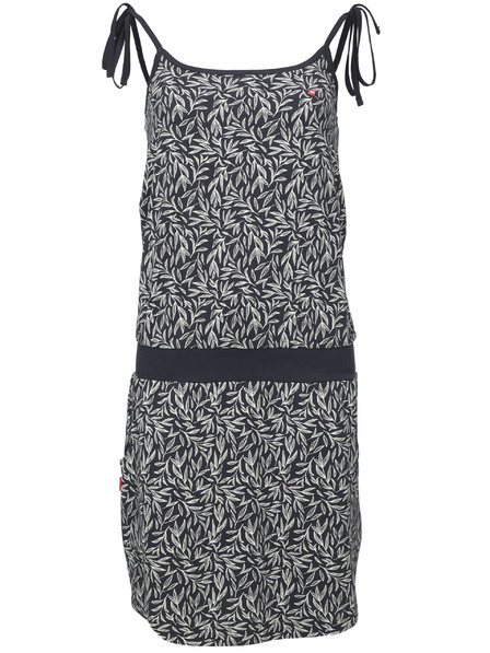 Loap Černé dámské vzorované šaty LOAP BAELA