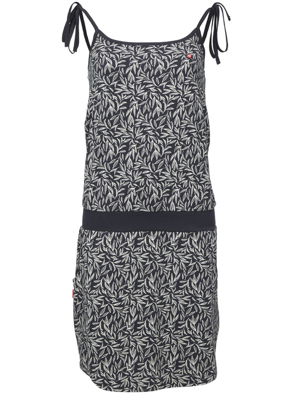 Loap Černé dámské vzorované šaty LOAP BAELA