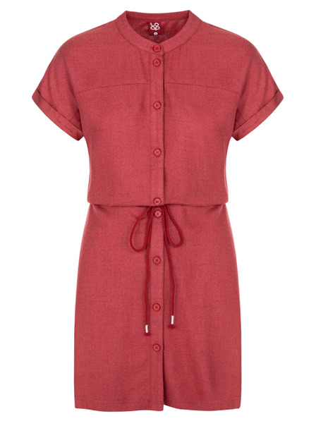 Loap Červené dámské letní šaty LOAP NELLA