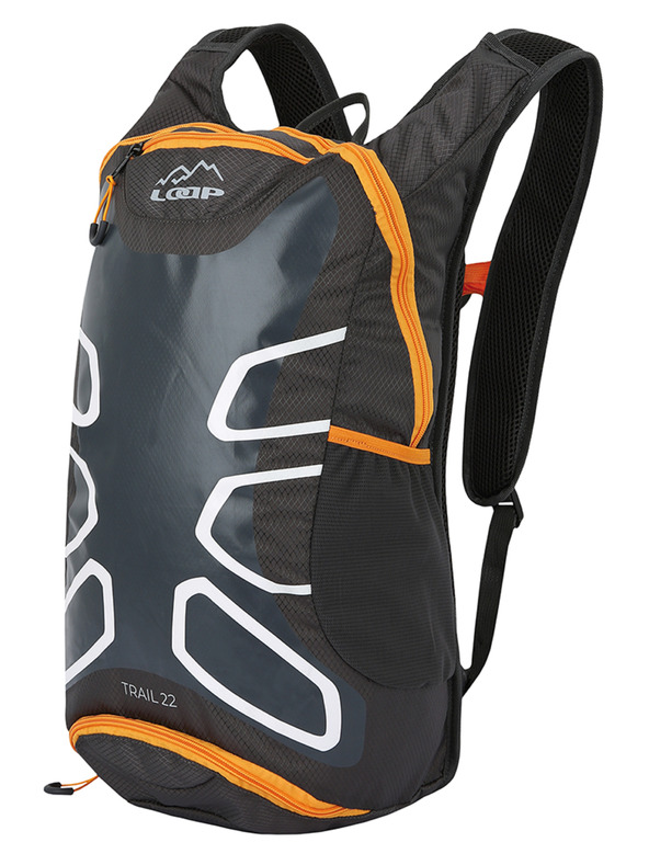 Loap Tmavě šedý cyklistický batoh LOAP TRAIL (22 l)
