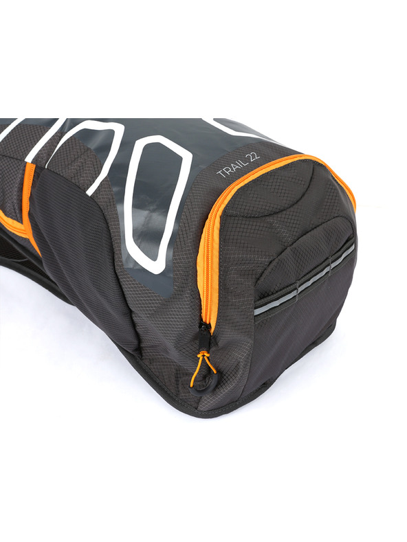 Loap Tmavě šedý cyklistický batoh LOAP TRAIL (22 l)