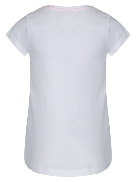 Loap Bílé holčičí tričko s potiskem LOAP BESNUDA