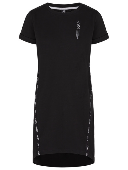 Loap Černé dámské šaty LOAP Ewelina