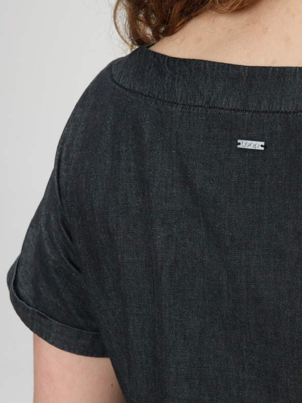 Loap Černé dámské šaty LOAP Diviniss