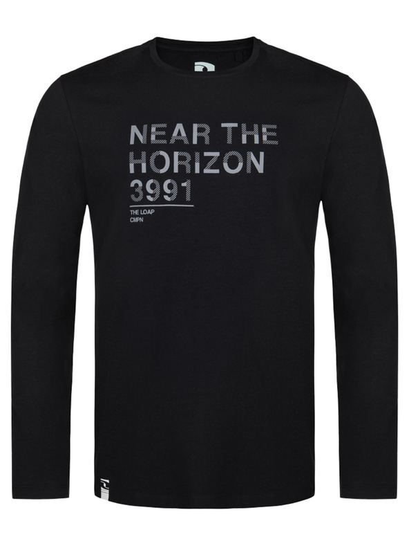 Loap Tmavě šedé pánské tričko LOAP ALFONS