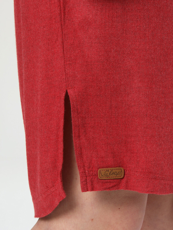 Loap Červené dámské šaty LOAP NEBRASKA