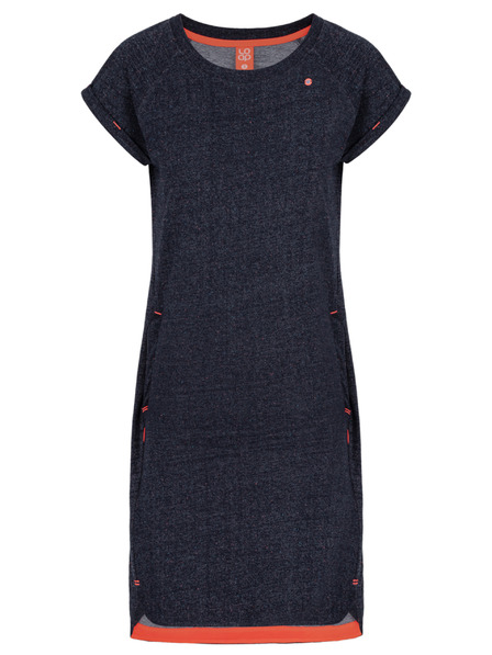 Loap Tmavě modré dámské šaty LOAP Edgy