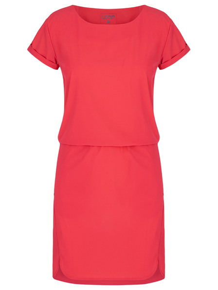 Loap Tmavě růžové dámské letní šaty LOAP UBULINA