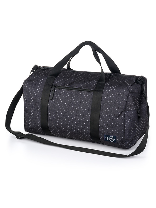 Loap Černá dámská puntíkovaná sportovní taška LOAP REVCA