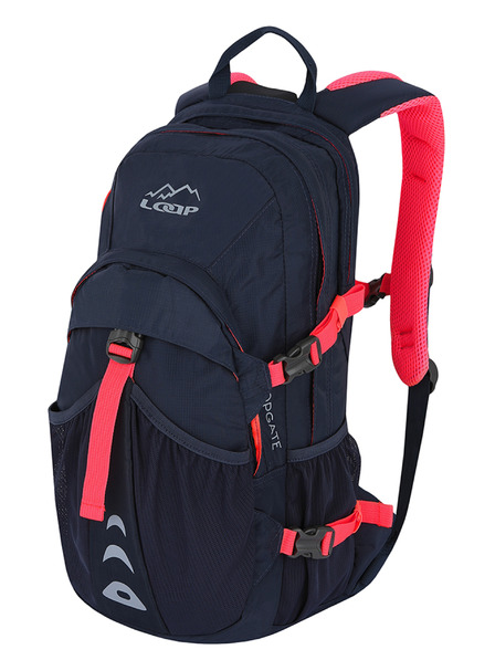 Loap Růžovo-modrý cyklistický batoh LOAP TOPGATE