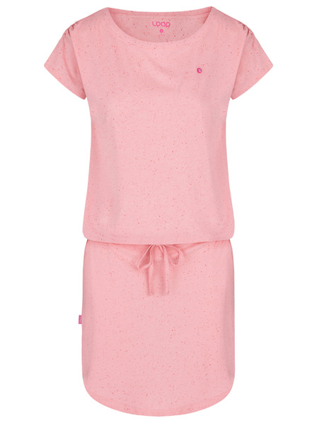 Loap Růžové dámské letní šaty LOAP BURGET