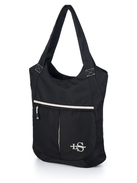 Loap Bílo-černá dámská taška LOAP Binny