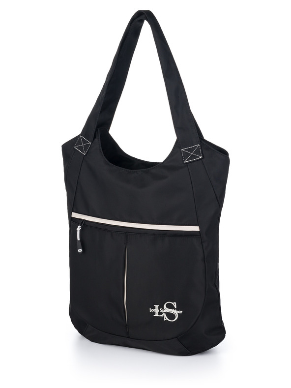 Loap Bílo-černá dámská taška LOAP Binny