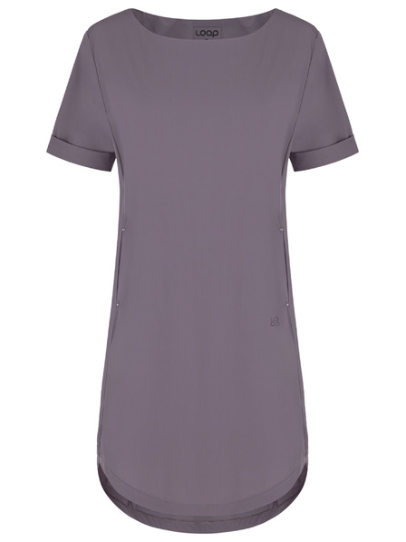 Loap Šedé dámské šaty LOAP Ubakala