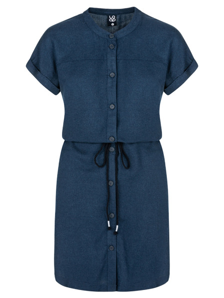 Loap Tmavě modré dámské šaty LOAP Nella