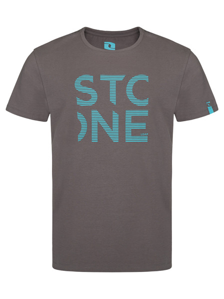 Loap Šedé pánské tričko LOAP Aldom