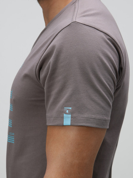 Loap Šedé pánské tričko LOAP Aldom