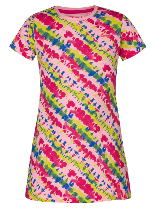 Loap Růžové holčičí vzorované šaty LOAP Bestona