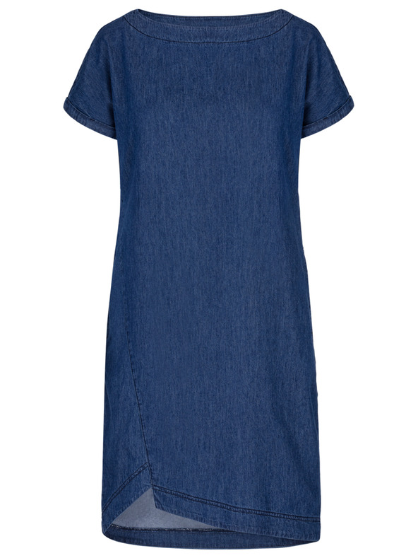 Loap Tmavě modré dámské šaty LOAP Diviniss