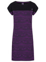 Loap Černo-fialové dámské šaty LOAP Abyss