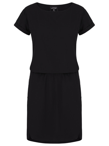 Loap Černé dámské šaty LOAP Ubulina