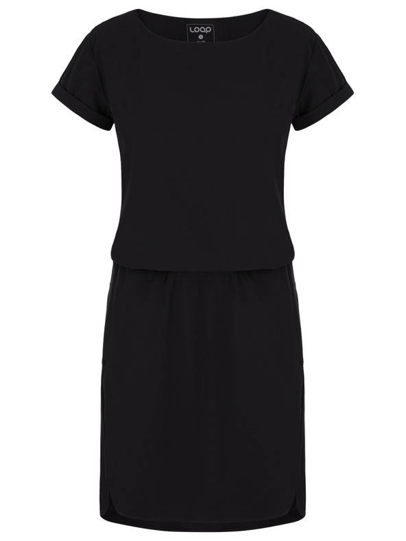 Loap Černé dámské šaty LOAP Ubulina