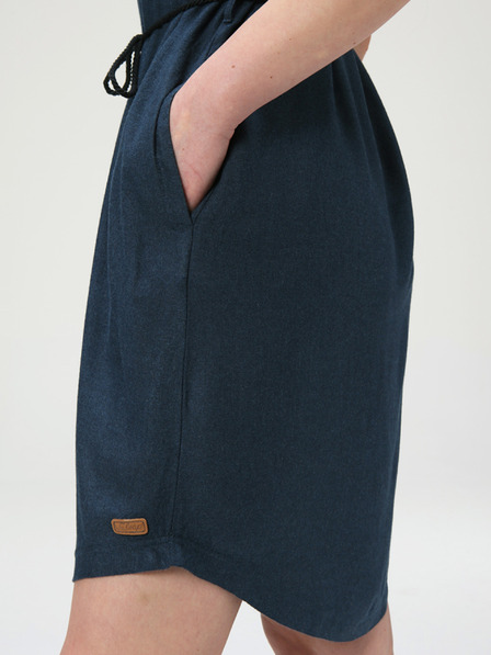 Loap Tmavě modré dámské šaty LOAP Necla