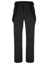Loap Černé pánské lyžařské softshellové kalhoty LOAP Lupnar