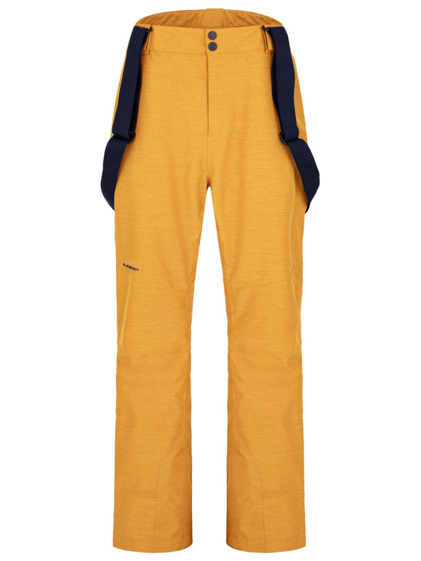 Loap Hořčicové pánské lyžařské kalhoty LOAP Lawo