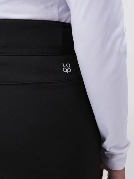 Loap Černé dámské softshellové kalhoty LOAP Lupgula