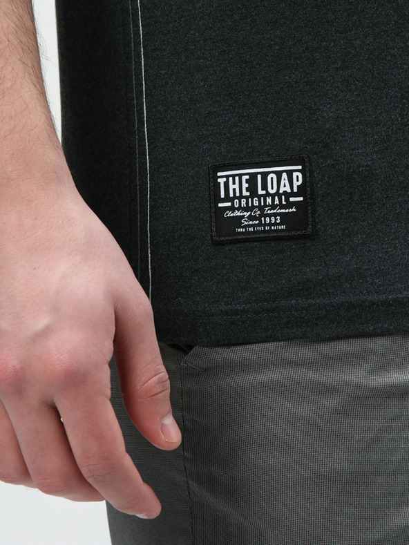 Loap Černé pánské tričko LOAP Alpron