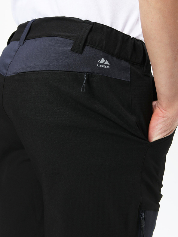 Loap Černé pánské kraťasy LOAP Uzlan