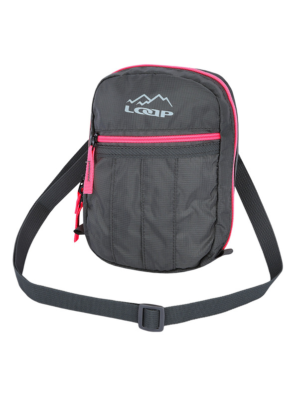 Loap Unisex dokladovka LOAP OLLA Šedá/Růžová