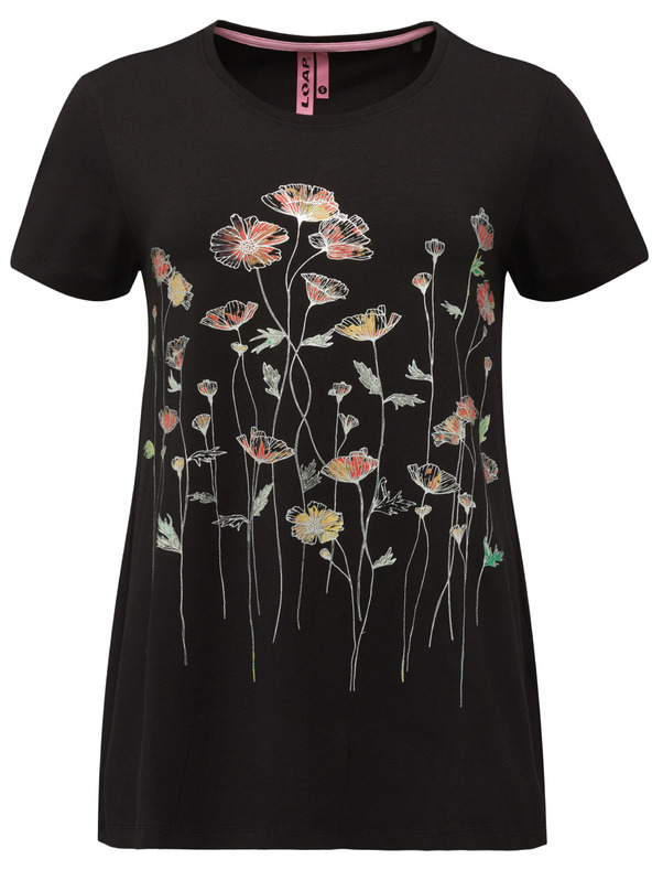 Loap Dámské tričko LOAP ABONIE Černá