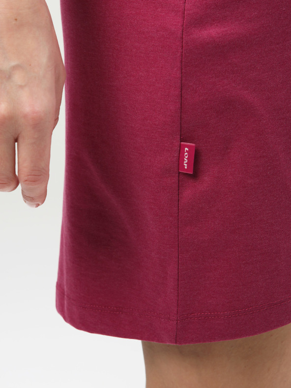 Loap Dámské šaty LOAP AUBRIETA Růžová