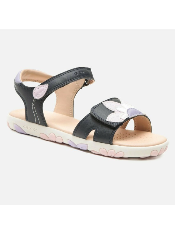 Geox Tmavě modré dívčí sandály a pantofle Geox Haiti G. A