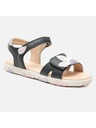 Geox Tmavě modré dívčí sandály a pantofle Geox Haiti G. A