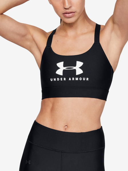 Under Armour Dámská podprsenka Under Armour Mid Sportstyle Graphic Bra