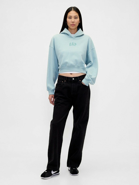 GAP Mikina s kapucí Logo Cropped GAP