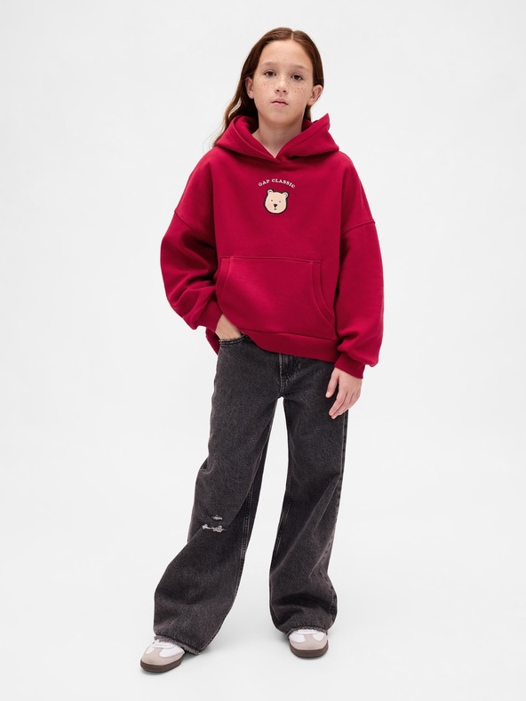 GAP Dětská oversize mikina VintageSoft GAP